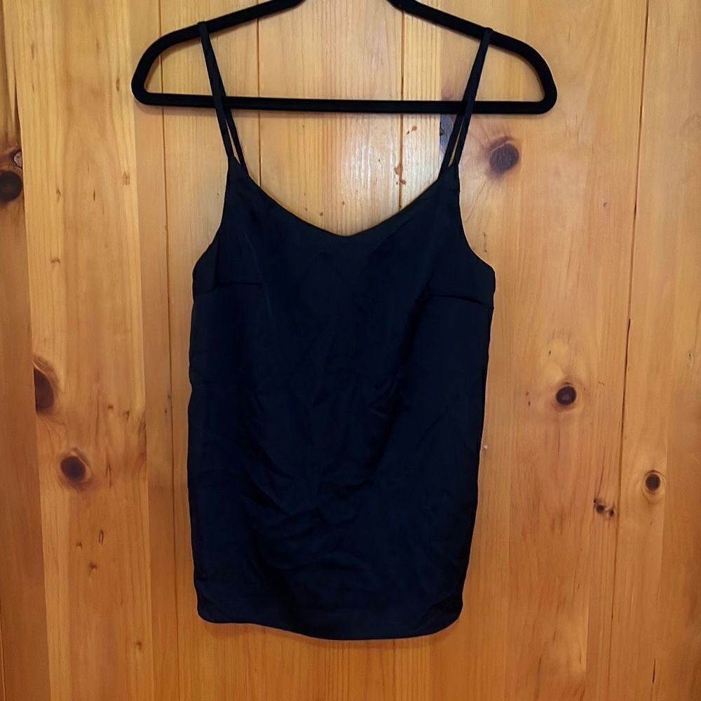 No Brand Women's Sleeveless Spaghetti Strap Tank Top Black Xs-Small